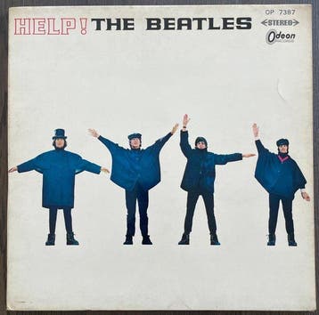 Beatles - Help! (Japan) – Red Everclean Vinyl – G ¥1,800 -