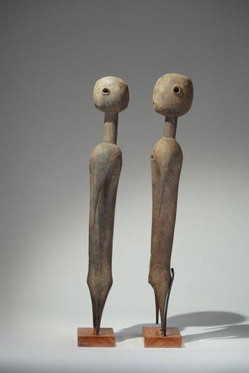 Een houten beeld - Prampram - Ghana (Zonder minimumprijs)