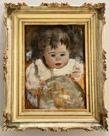 Armando Spadini (1883-1925), Attrib. - Ritratto di una
