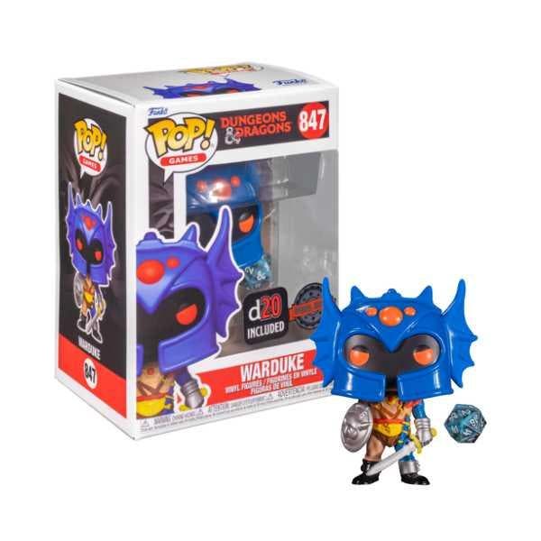 Funko Pop  Dungeons & Dragons  Warduke D20 included SE 847, Collections, Jouets miniatures, Envoi