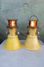 Lampe de bureau - Acier, Plastique - Un ensemble de deux