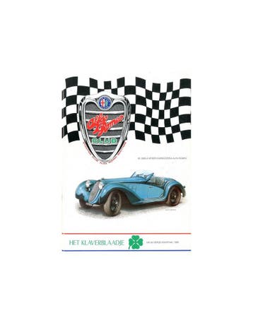 1989 ALFA ROMEO CLUB HET KLAVERBLAADJE 48 NEDERLANDS