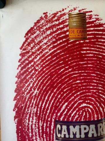 campari - red expression impronta digitale