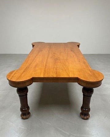 Table - Cerisier, Noyer - Biedermeier