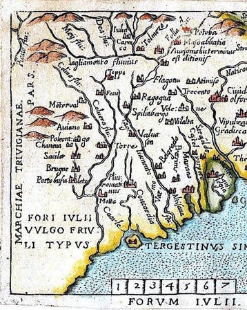 Italië - Friuli-Venezia Giulia; Ortelius / Turrini - Forum, Nieuw