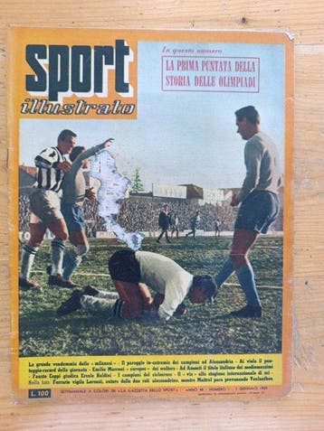 Juventus - Calcio - Omar Sivori - Lot de 17 revues sportives, Collections