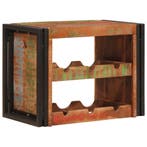 vidaXL Wijnrek Bruin 60 x 45 x 33 cm Massief hergebruikt, Verzenden, Nieuw
