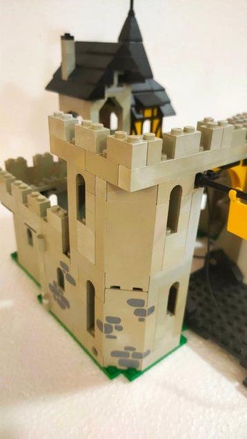 Lego Set - Castle - Lego Castle Black Falcons Fortress 6074, Kinderen en Baby's, Nieuw