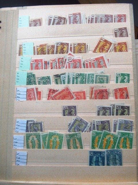 Congo - Postzegelvoorraad voor wederverkoper, Timbres & Monnaies, Timbres | Amérique