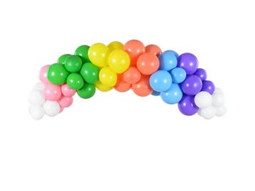 Ballonnenboog Zelf Maken Set Regenboog 2m, Verzenden, Nieuw
