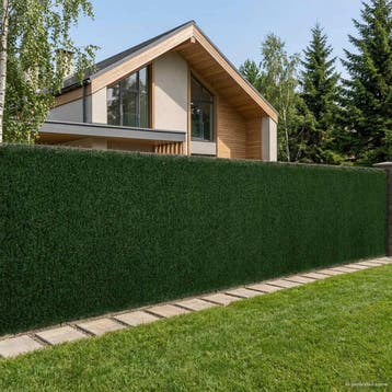 vidaXL Kunststof Omheining Donkergroen 1,5 x 6 m PVC en, Verzenden, Nieuw