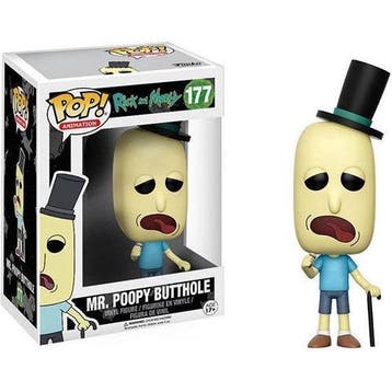 Funko Pop! Rick &amp; Morty - Mr. Poopy Butthole #177, Verzamelen, Verzenden, Nieuw