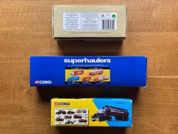 Corgi 1:50 - Modelauto (3) - Tanker, Nieuw