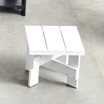 Hay - Gerrit Rietveld - Nachtkastje - Crate Lage Tafel - Wit