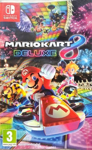 Mario Kart 8 Deluxe (Nintendo switch tweedehands game), Ophalen of Verzenden, Nieuw