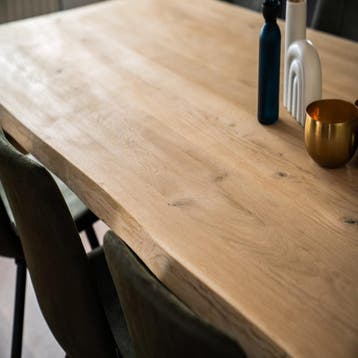 tafel Booomstam massief eikenhout  I, Huis en Inrichting, Nieuw