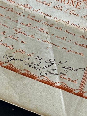 Reliekhouder - Papier, Textiel - 1800-1850 - Het Heilige