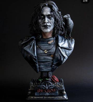 Beeldje - The Crow - Hars, Nieuw