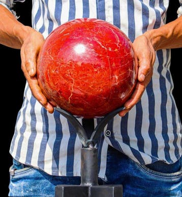Grote 11,5 kg Rode Jaspisbol – 20 cm Natuurlijk Helend