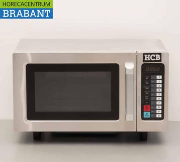 Four à micro-ondes HCB en acier inoxydable 25 litres 1000, Articles professionnels, Verzenden