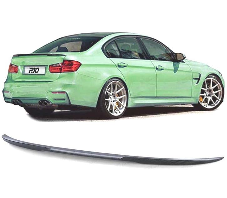 Aileron Becquet Lame Coffre Pour Bmw F30 F80 M3 Carbone 11-1, Auto-onderdelen, Carrosserie, Verzenden