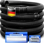 Zwembadslang 32 mm - Zwembad slang - 8 m - Zwart - KESSER®, Tuin en Terras, Verzenden, Nieuw
