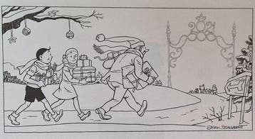 Dirk Stallaert - 1 Original drawing - Suske en Wiske - 2021, Nieuw
