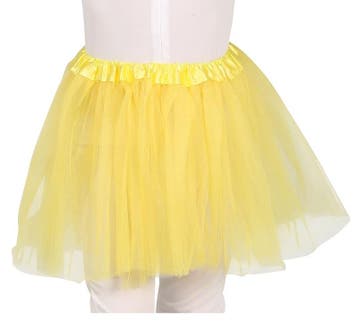 Lichtgele Tutu 30cm, Verzenden, Nieuw