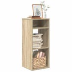 vidaXL Boekenkast 34x31x80 cm bewerkt hout sonoma, Verzenden
