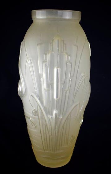 Etling - Vase - Verre - Flamingos