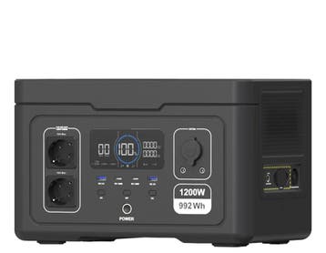 Mobiele Stroomcentrale S012 1200W/992Wh, Verzenden, Nieuw