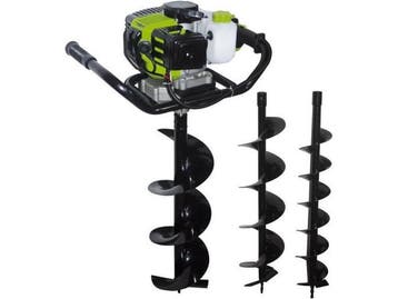 Zipper ZI-ELB70 - Benzine Grondboor - 70 cm - 1,65 kW - 3000, Tuin en Terras, Verzenden, Zo goed als nieuw