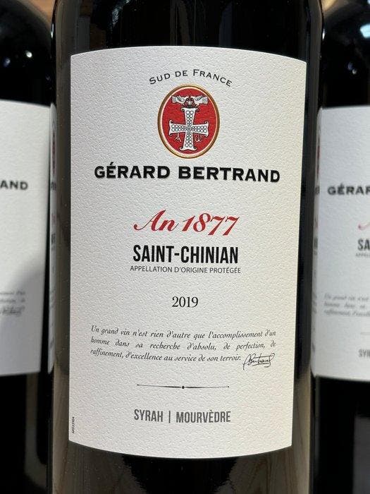 2019 AN 1877 Gérard Bertrand - Saint-Chinian - 6 Magnum (1,5, Collections, Vins
