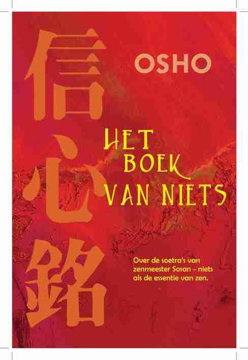 Het boek van niets 9789059801318 Osho, Boeken, Esoterie en Spiritualiteit, Zo goed als nieuw, Verzenden