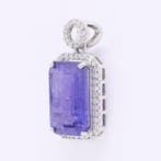 Sans prix de réserve - Pendentif Platine - 3.81ct. tw.