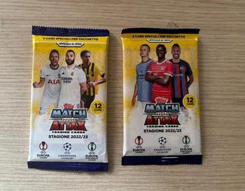 2022/23 Topps Match Attax UEFA - 100 Booster pack - Presque, Nieuw