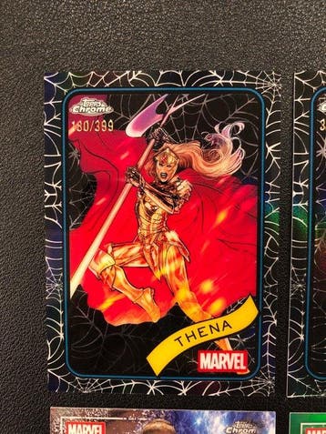 Topps - 7 Card - Marvel Superstars 350/399 Parallel card