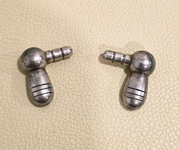 Weimer Co. - Oortrompet (2) - Zilver - Zonder reserveprijs, Antiek en Kunst
