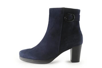 Gabor Enkellaarzen in maat 40½ Blauw, Kleding | Dames, Schoenen, Lage of Enkellaarzen, Gabor, Gedragen, Verzenden