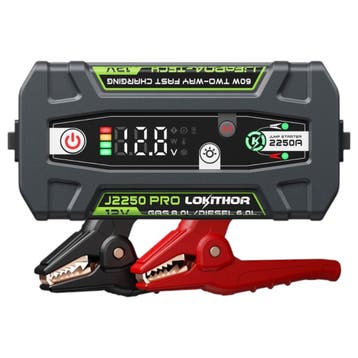 Lokithor J2250 PRO LiFePO4 12V 2250A Jumpstarter, Verzenden, Nieuw