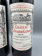 1972 Château lEglise-Clinet - Pomerol - 2 Bouteille (0,75, Nieuw
