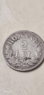 Roemenië. Carol I. 2 Lei 1875 (Zonder minimumprijs)