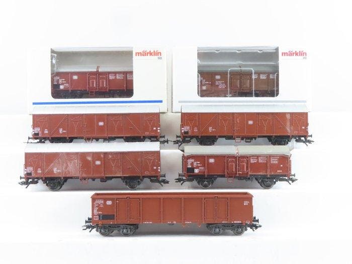 Märklin H0 - 46191/48169 - Wagon de marchandises pour trains, Hobby en Vrije tijd, Modeltreinen | H0