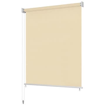 vidaXL Rolgordijn voor buiten 85(B)x140(H) cm HDPE, Verzenden, Nieuw