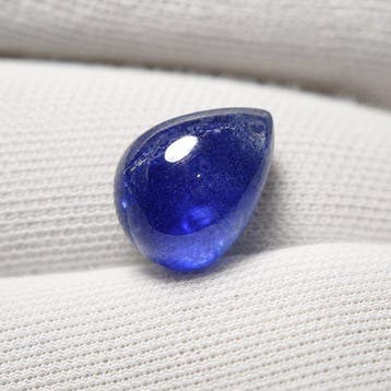 Tanzaniet 10 ct natuurlijke tanzaniet peervormige cabochon -