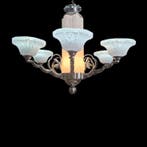 Maison PETITOT - Plafondlamp - Zilverbrons, Antiek en Kunst