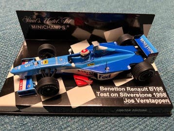 Minichamps 1:43 - Voiture de course miniature (4) - Benetton