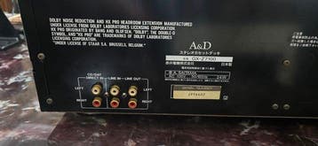A&D - GX-Z7100 / 3-Head Closed-Loop Dual-Capstan Stereo