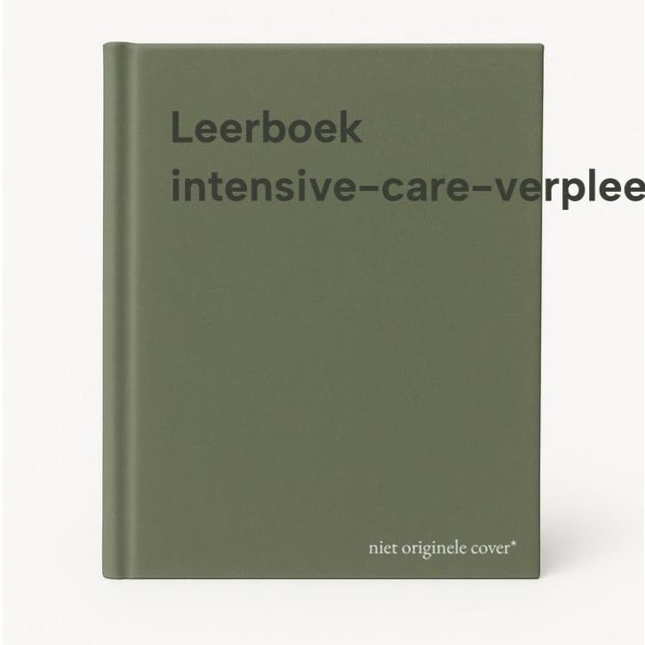 Leerboek intensive-care-verpleegkunde 9789036830058, Boeken, Wetenschap, Zo goed als nieuw, Verzenden