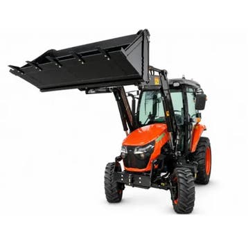 Hinomoto LX504E multi-frontlader met cabine NIEUW! €23897,50, Zakelijke goederen, Nieuw, Tot 80 Pk, Overige merken